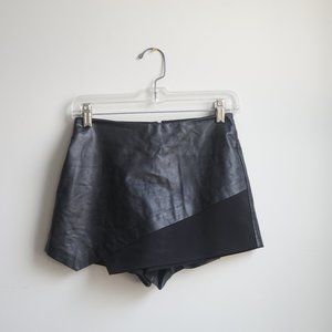 Leather Skort